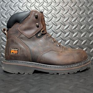 Timberland PRO 518 24/7 Pit Boss 6'' Steel Safety Toe Work Boots Size 10.5 Wide
